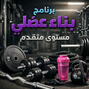 برنامج البناء العضلي مستوى متقدم